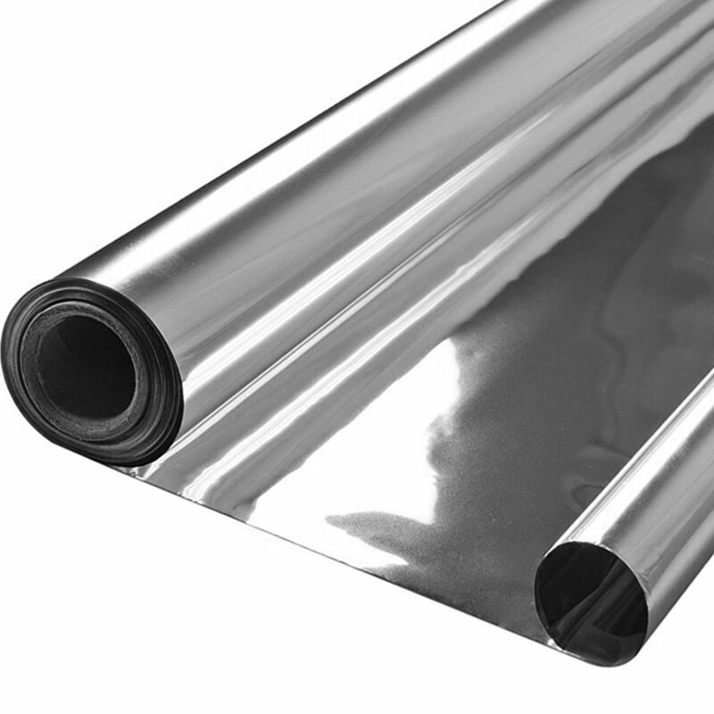 aluminum adhesive tape - aluminum foil - self-adhesive - 55 cm wide - length selectable