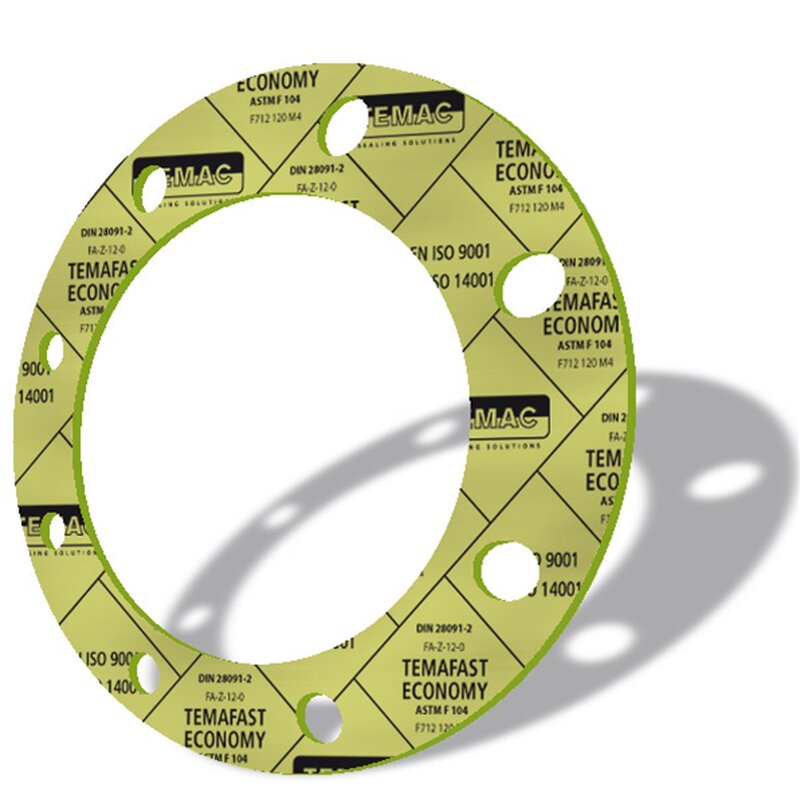 Sealing plate TEMAFAST Economy Yellow; 1,5 mm thick; 1500 x 1000 mm