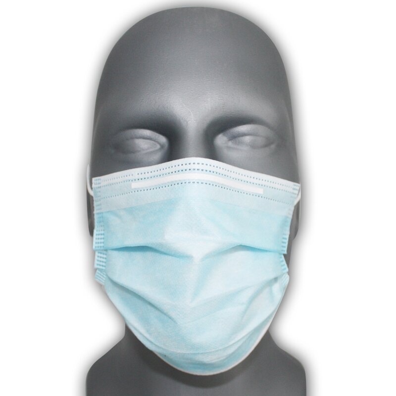 Pack of 50 MNS mask - 3 layers, disposable