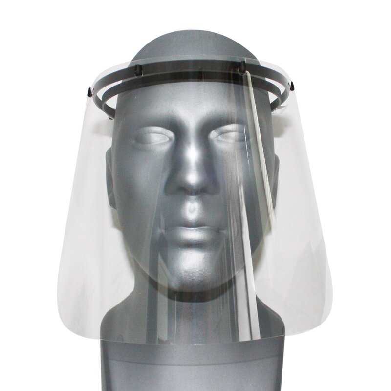 Face visor - cover against viruses, cough etc.