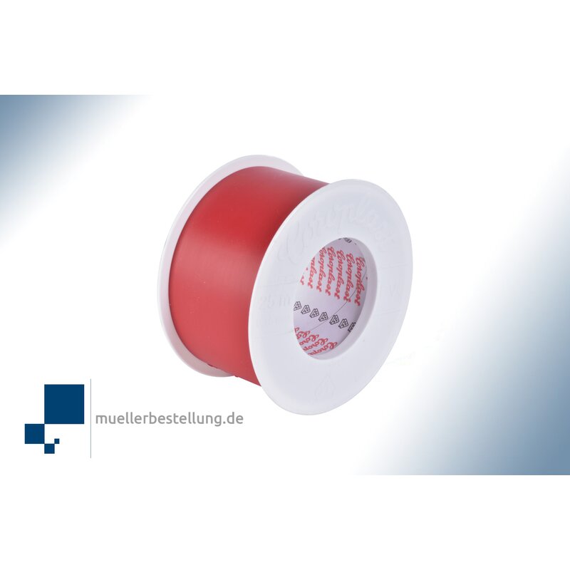 Coroplast 1885 vde electrical insulating tape, 25 m, 50 mm, red