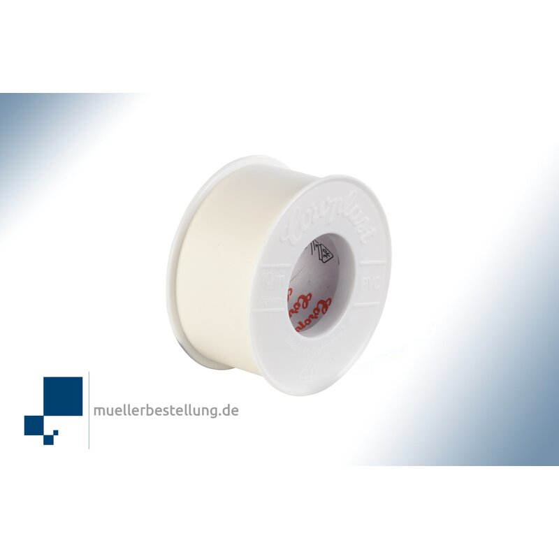 Coroplast 1714 vde electrical insulating tape, 10 m, 25 mm, white