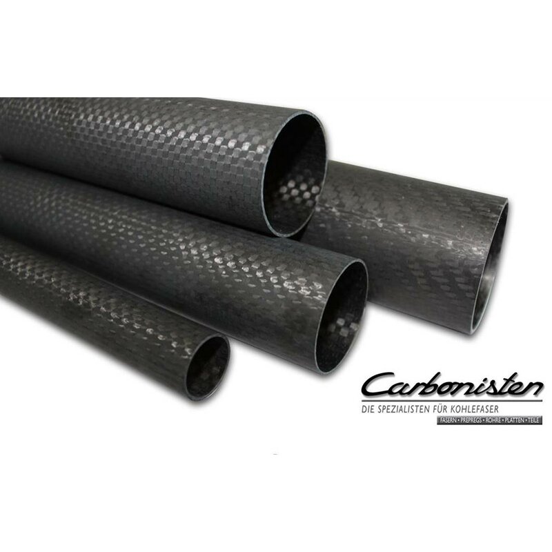 CFRP Tube (wounded), 9,0 x 11,0 x 1000 mm  carbon tube round tube carbon fiber HT carbon fiber
