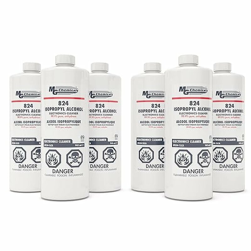 MG Chemicals - 99.9% Isopropyl Alcohol 945mL Bottle (6 Pack)