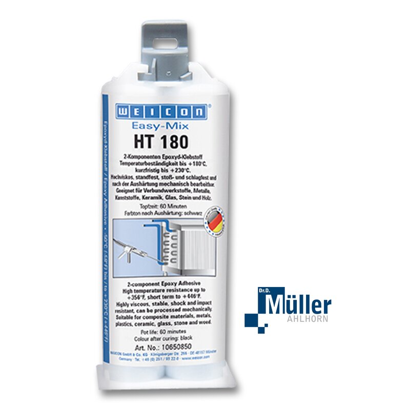 10650850 Easy-Mix HT 180, Epoxyd-Klebstoff, 50 ml, transparent
