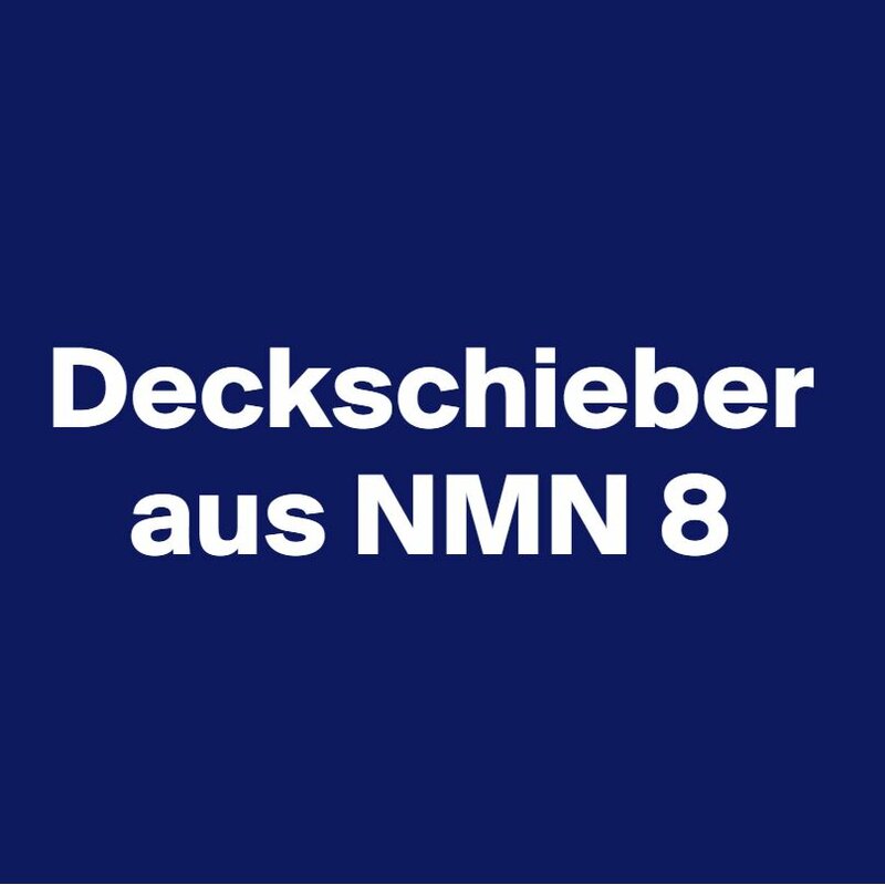 Deckschieber aus NMN 8, FI 14040 - 0,360 mm dick, 1000 x 12 x 3,0 mm