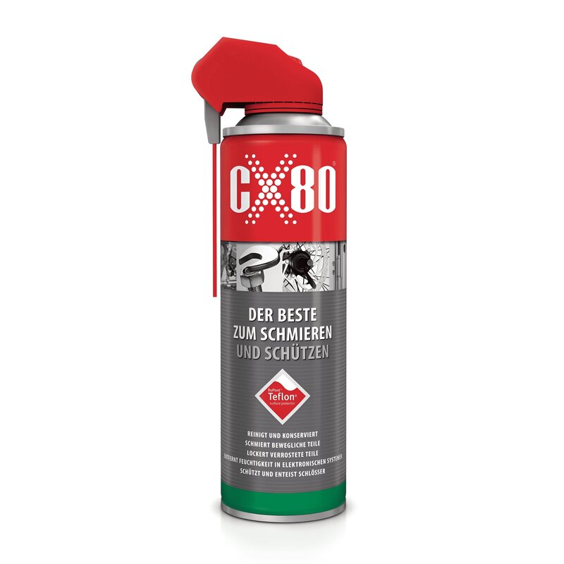 CX80 PTFE Spray 500ml Teflon Reparatur Konservierung, Einzeldose/6/12er Set