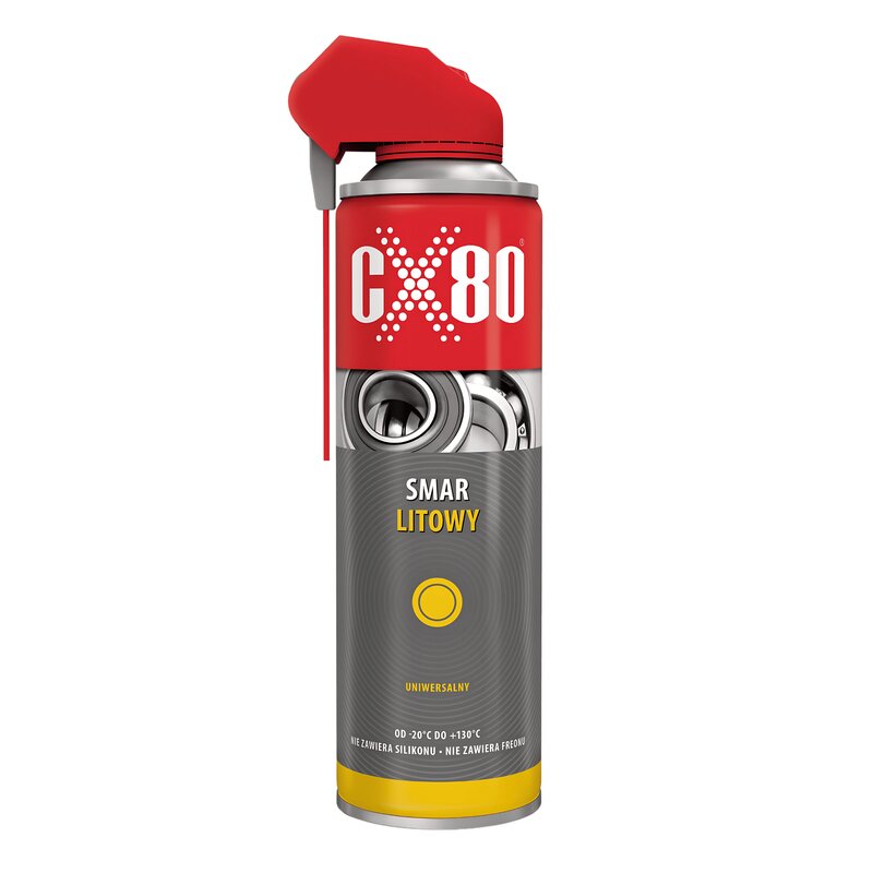 CX80 Lithium Spray 500 ml Schmiermittel Sprhfett Lithiumfett Schutz, Einzeldose