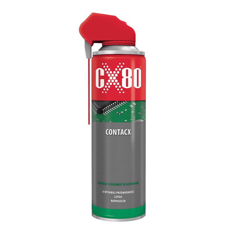 CX80 Kontaktspray 500 ml Elektronik Reinigung Leiterplattenreiniger, Einzeldose