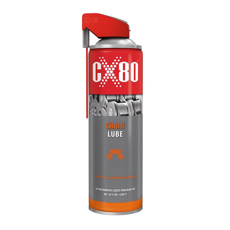 CX80 Kettenfett 500ml Spray KFZ Motorrad Fahrrad Kettenl Schmierstoff Sprhfett