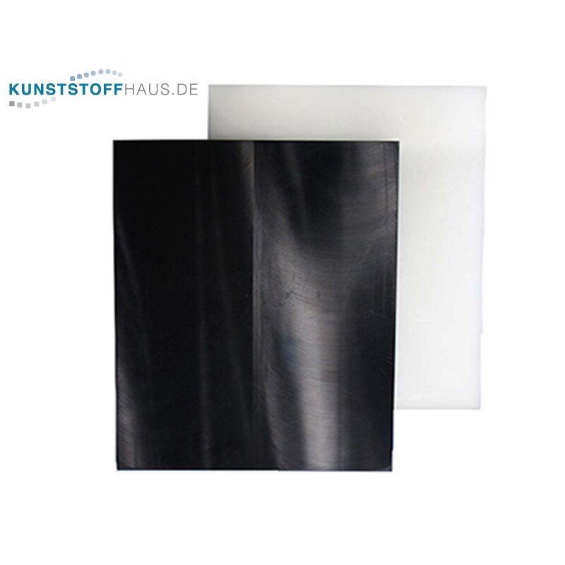 POM-ELS Sheet 500 x 500 x 12 mm, Polyoxymethylene, black